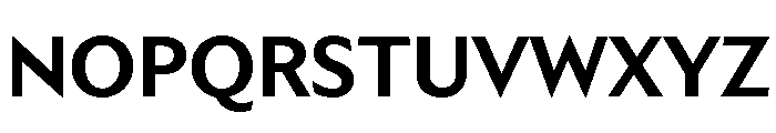 Trust 1A Bold Font UPPERCASE