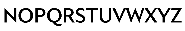 Trust 1A Medium Font UPPERCASE