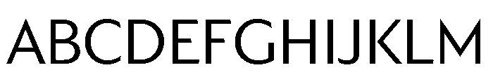 Trust 1A Regular Font UPPERCASE