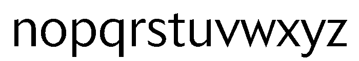 Trust 1A Regular Font LOWERCASE