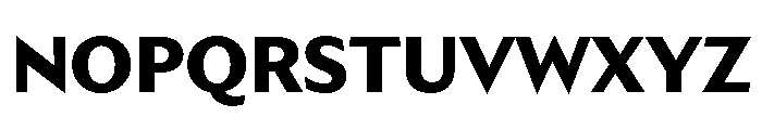 Trust 1A XBold Font UPPERCASE