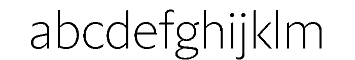 Trust 1A XLight FONT
