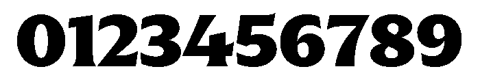 Trust 3A Black Font OTHER CHARS