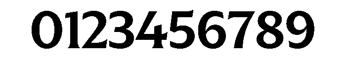 Trust 3A Bold Font OTHER CHARS