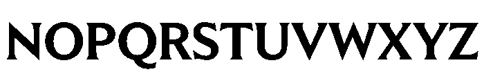 Trust 3A Bold Font UPPERCASE
