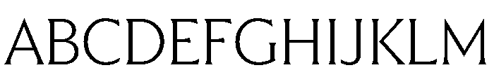 Trust 3A Light Font UPPERCASE
