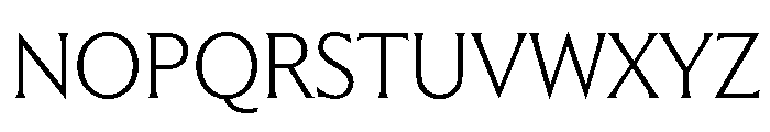 Trust 3A Light Font UPPERCASE