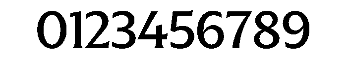 Trust 3A Medium Font OTHER CHARS