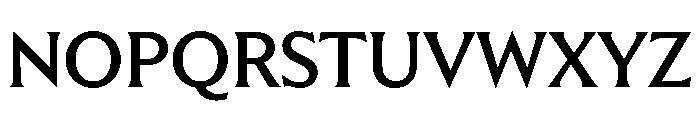 Trust 3A Medium Font UPPERCASE