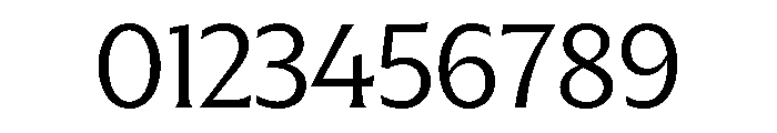 Trust 3A Regular Font OTHER CHARS