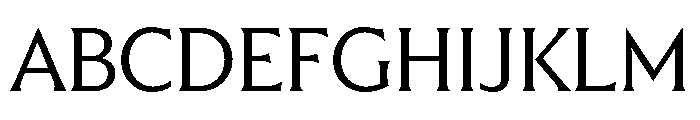 Trust 3A Regular Font UPPERCASE