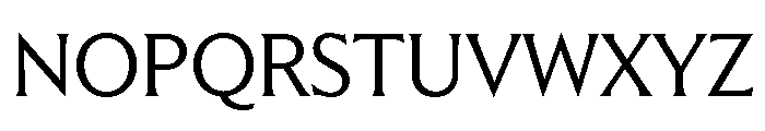 Trust 3A Regular Font UPPERCASE