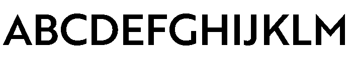 Trust Medium Font UPPERCASE