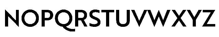 Trust Medium Font UPPERCASE