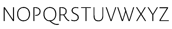 Trust Regular Font UPPERCASE