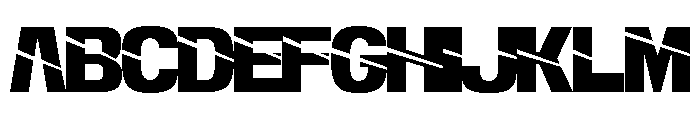 TRACKBAR Bold Font UPPERCASE