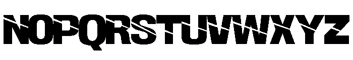 TRACKBAR Bold Font LOWERCASE