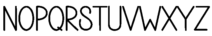 TRANSRIPT Font UPPERCASE