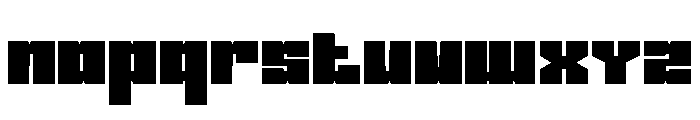 TRAVROR-Regular Font LOWERCASE