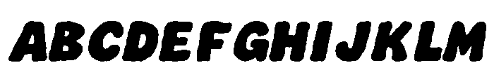 TREMOR Italic Font UPPERCASE