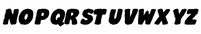 TREMOR Italic Font UPPERCASE