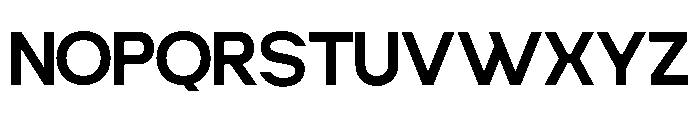 TRIGOLE-Regular Font UPPERCASE