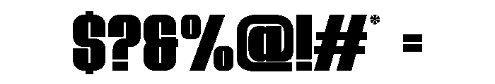 TROKAZ-Regular Font OTHER CHARS
