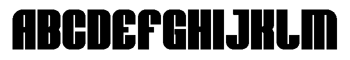 TROKAZ-Regular Font UPPERCASE
