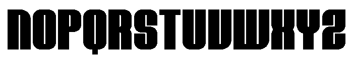 TROKAZ-Regular Font UPPERCASE
