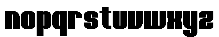 TROKAZ-Regular Font LOWERCASE