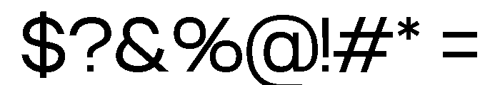 TRT Artnik Regular Font OTHER CHARS