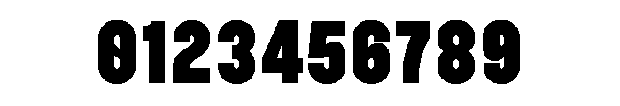 TRT Burn Extra Bold Condensed Font OTHER CHARS