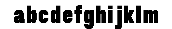 TRT Burn Extra Bold Condensed FONT