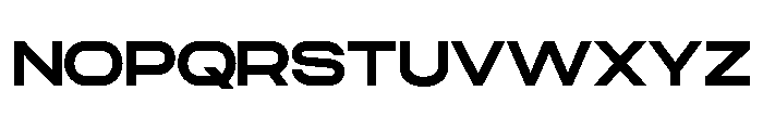 TRT CENZO Bold Font UPPERCASE