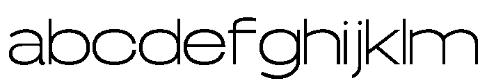TRT CENZO Extra Light FONT