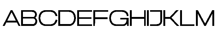 TRT CENZO Light Font UPPERCASE