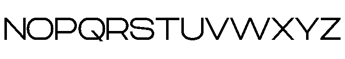 TRT CENZO Light Font UPPERCASE