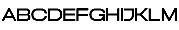 TRT CENZO Medium Font UPPERCASE