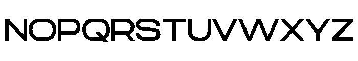 TRT CENZO Medium Font UPPERCASE
