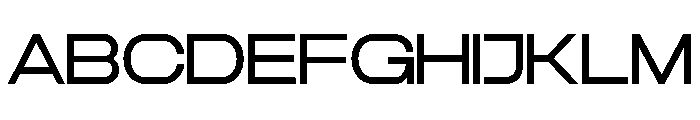 TRT CENZO Regular Font UPPERCASE