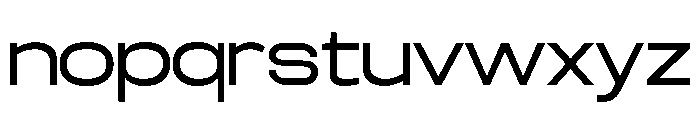 TRT CENZO Regular Font LOWERCASE