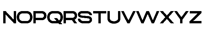 TRT CENZO Semi Bold Font UPPERCASE