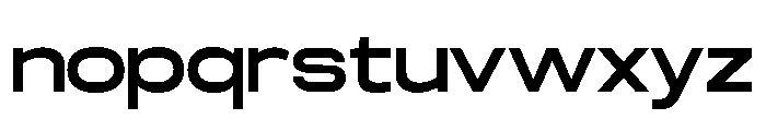 TRT CENZO Semi Bold Font LOWERCASE