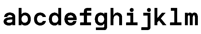 TRT INTERVAL Medium FONT