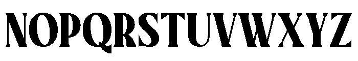 TRT MONTERO  Bold Font UPPERCASE