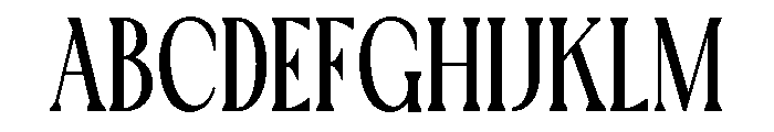 TRT MONTERO  Light Font UPPERCASE