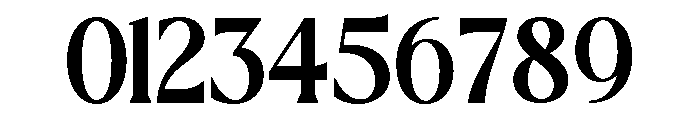 TRT MONTERO  Medium Font OTHER CHARS