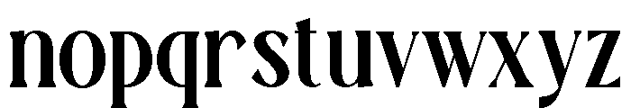 TRT MONTERO  Medium Font LOWERCASE