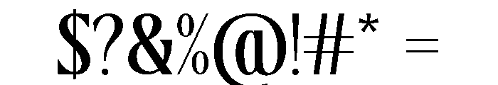 TRT MONTERO  Regular Font OTHER CHARS