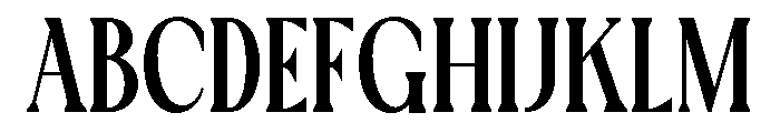 TRT MONTERO  Regular Font UPPERCASE
